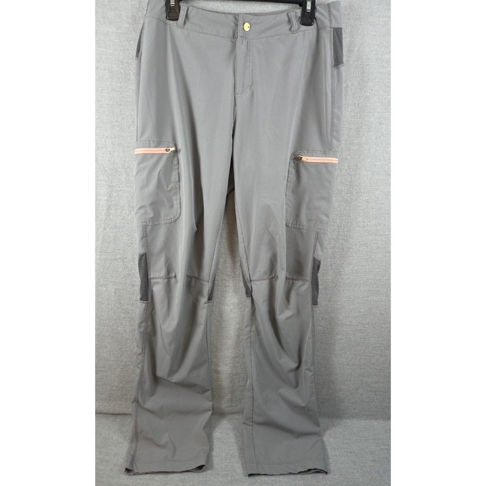 Merrell Cargo Pants Womens 12 Gray Lightweight Active Lounge Comfort Gray Scrubs